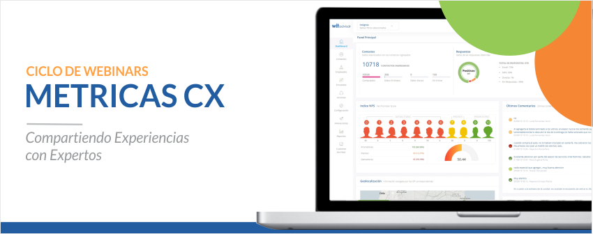 Webinar sobre Métricas CX y NPS